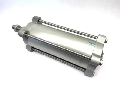 USED FESTO DOUBLE-ACTING ISO CYLINDER 160MM BORE, 300MM STROKE