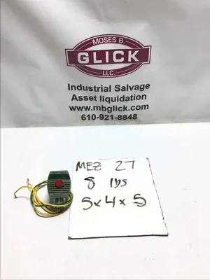 Asco HC8262G220 Red-Hat Solenoid Valve 1/4″ NPT 4.6 Watts 40 Air/Water/Gas PSI