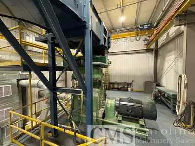 USED COMPLETE OPERATION PELLET MILL - 75,000 TONS PER YEAR