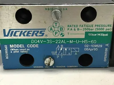 USED VICKERS DG4V-3S-22AL-M-U-H5-60