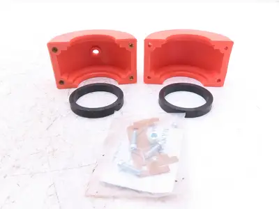 Martin 4016COV #40 Roller Chain Coupling Cover 4"OD  Lot of 3
