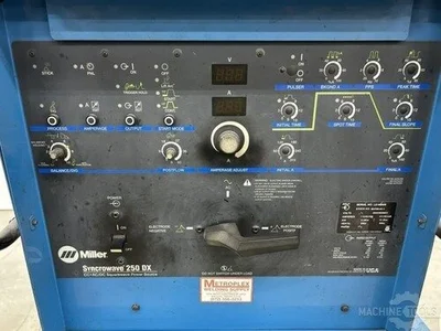 USED MILLER SYNCROWAVE 250 DX