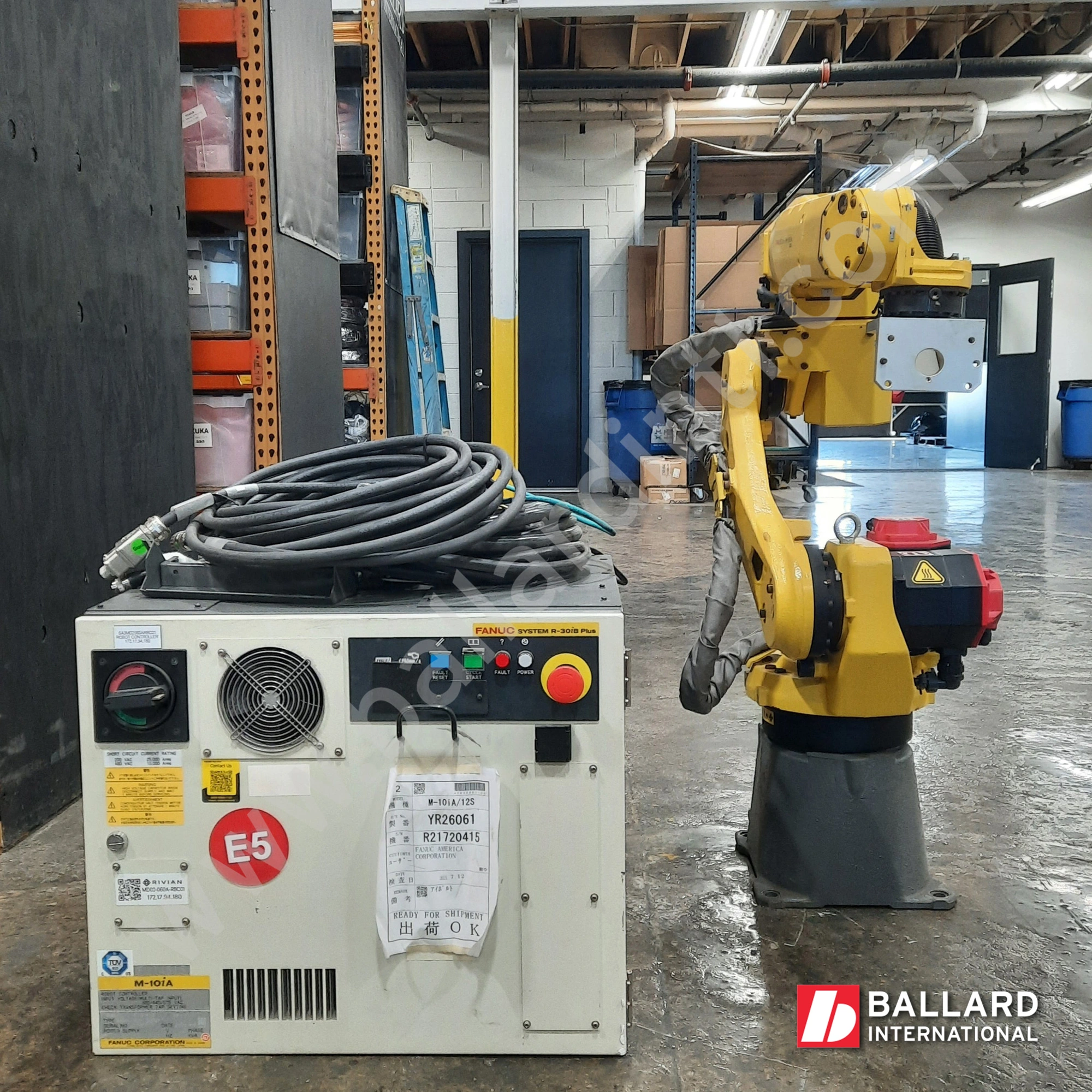 FANUC M-10iA/12S Robot System Complete w/ R30iB Plus