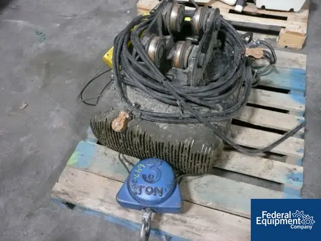 Used CHRISTON-MOORE 3 TON CHRISTON-MOORE Hoists (All Types) New Jersey US | Federal Equipment Company #130009