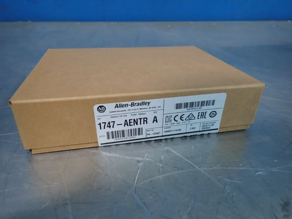 New | in-Stock ALLENBRADLEY 1747AENTR PLC Ethernet Equipment Ohio US | HGR 24 #1134609