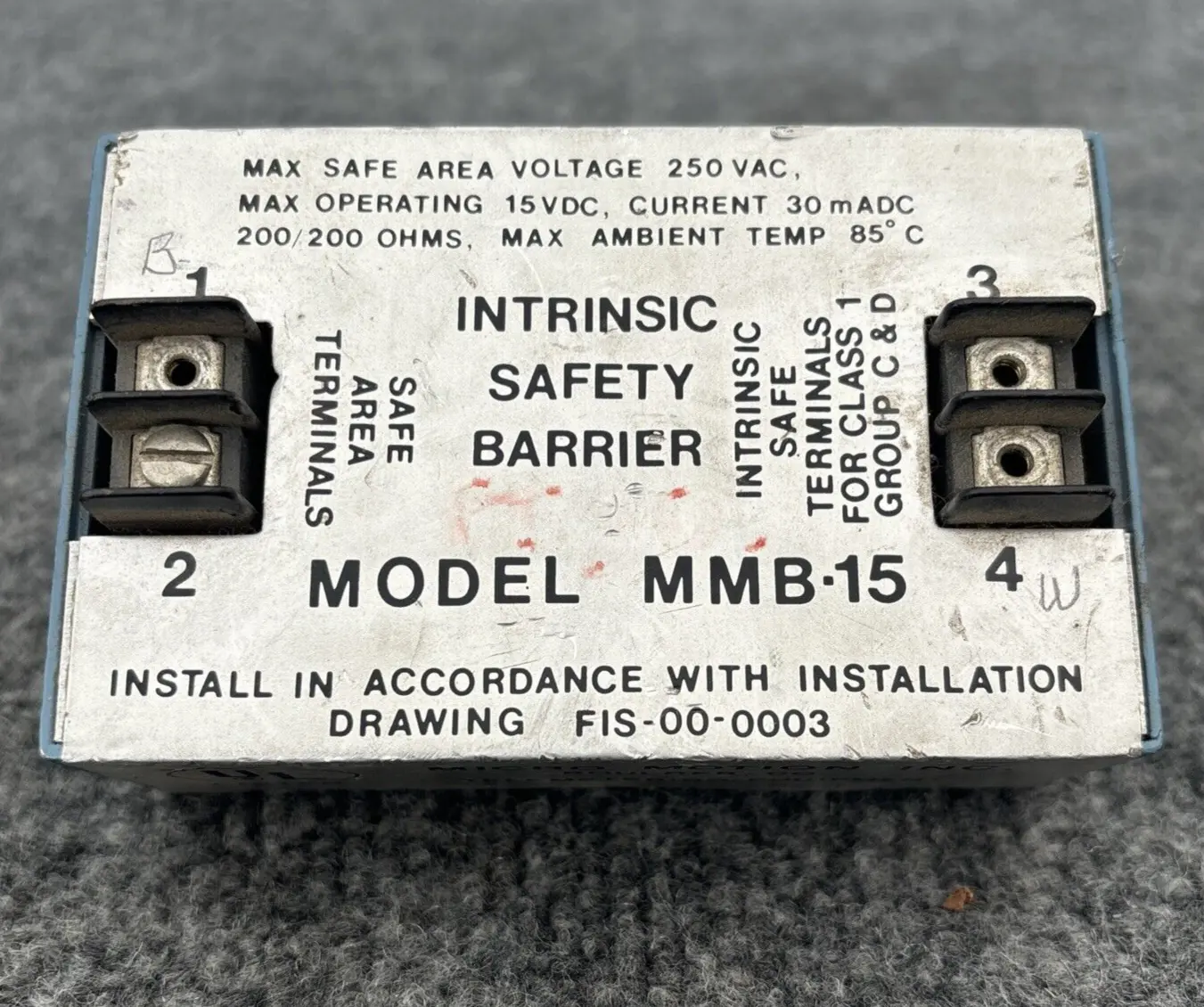 Used Micromotion MMB-15 Surge Protectors California US | Davliegogo LLC #1707823