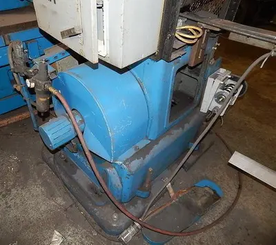12 TON TISHKEN MODEL CO-4-2 CUT OFF PRESS