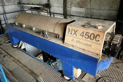 Alfa-Laval AVNX 4555 decanter centrifuge, 316SS.