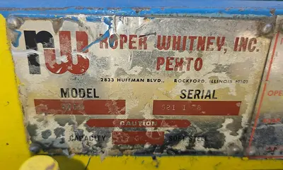 USED 1978 ROPER WHITNEY 5212