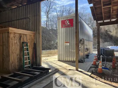 USED THERMO MODIFIED WOOD KILN