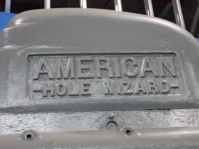 The American Tool Works Co 4 Ft Arm X  15" Column Radial Arm Drill