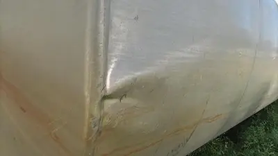 Tank, 8,600 Gallon, S/st, Storage Tank, 94" x 24' high #S744776