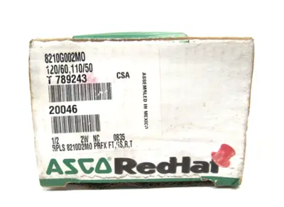 NEW ASCO 8210G002MO SOLENOID VALVE 120/60 110/50