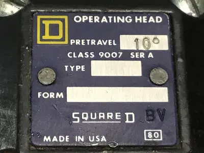 USED SQUARE D 9007-AEQ2699