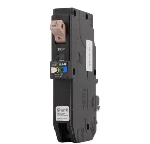 Eaton CHFPAFGF115CS AFCI GFCI Circuit Breaker, Type CH, 15A, 1-Pole, 120V [New]