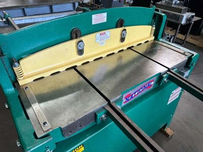 NATIONAL NH 3612 SHEARS, POWER SQUARING (Gauges) | Wheeler Machinery Sales (2)