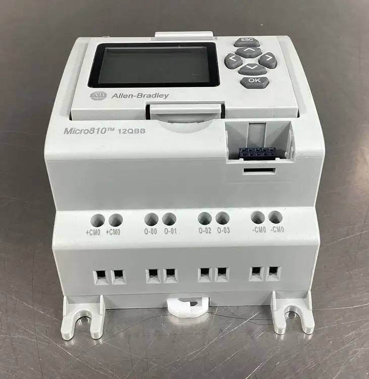 Used ALLEN BRADLEY 2080-LC10-12QBB PLC Processors | Palmetto Automation #1151720