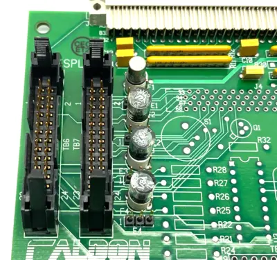 Used Caldon Rev. G APU Backplane Card Port Expansion Cards Michigan US | Maverick Industrial Sales #1454123