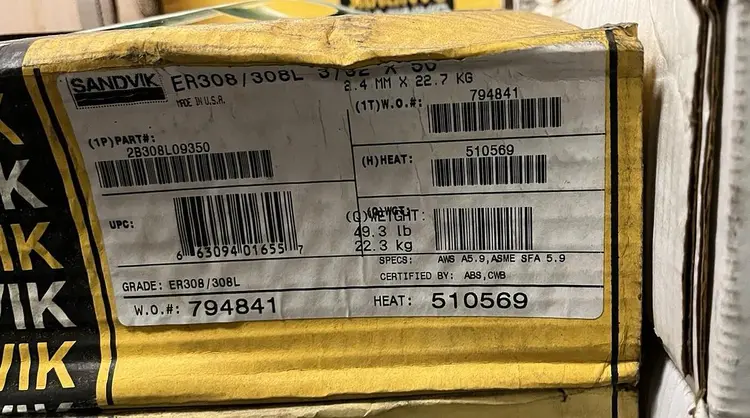 New | in-Stock SANDVIK 2B308L09350 Cable & Wire Ohio US | Surplus Asset Holdings #1243169