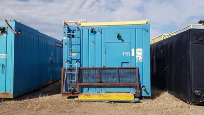 USED EMSCO F-650 TRIPLEX MUD PUMP