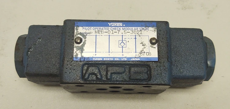 Used Yuken MPB-01-7.5-3021 Valves/Fittings | Edwards Industrial Repair #1029965