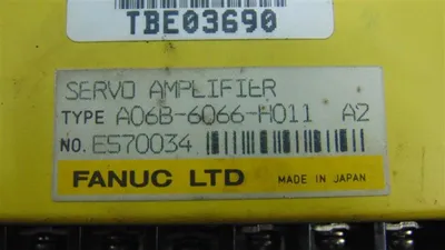 Fanuc A06B-6066-H011 AC Servo Amplifier Unit without door Used