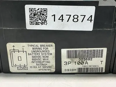 USED GENERAL ELECTRIC TED136100XL