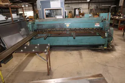 Used 1972 Wysong 1010-RD Power Squaring Shears (Gauge) New Jersey US | Machinery Values #1324551