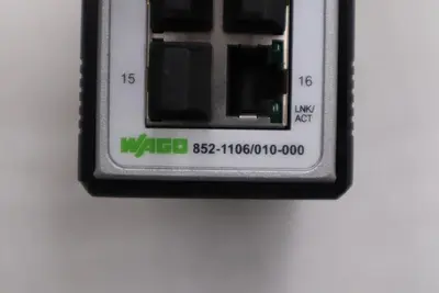 NEW OPEN BOX WAGO 852-1106/010-000 NETWORK SWITCH 16 Ethernet ports STK H912A