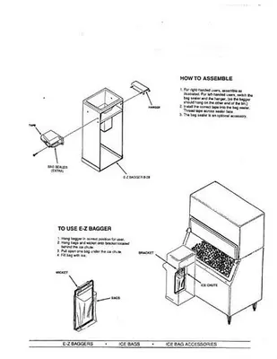 Ice Bagger Kit for 8 lb. and 10 lb. Ice Bags