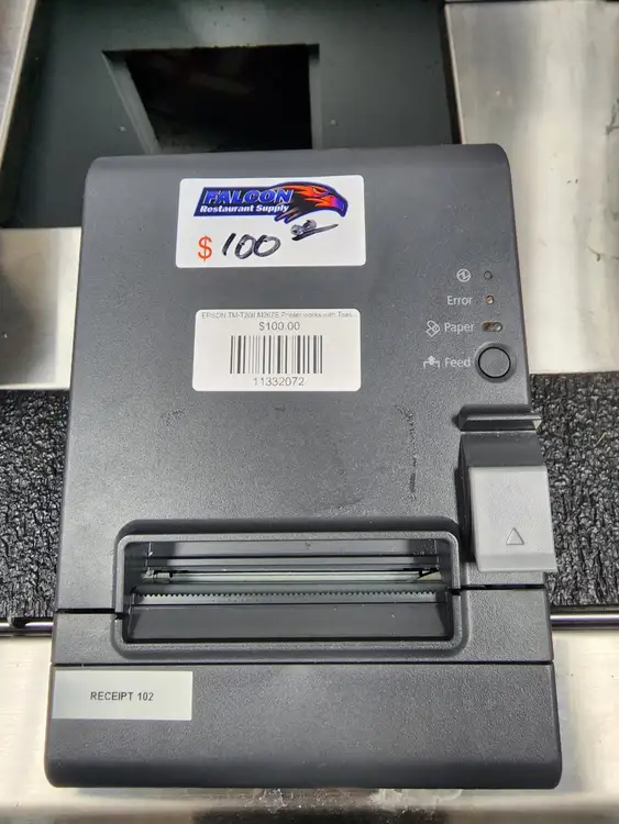 Used EPSON Used EPSON TM-T20II M267D Printer works with Toast POS Thermal Printers Illinois US | Falcon Restaurant Supply #1376701