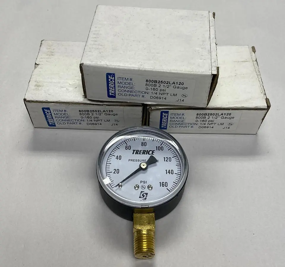 New | in-Stock TERRICE 800B2502LA120 Universal Pressure Meters Ohio US | Surplus Asset Holdings #1243777