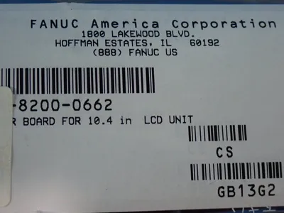 New | in-Stock FANUC A20B82000662 Circuit Boards | HGR 24 #747671