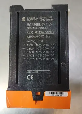 KLEMMENLEISTE OBNEHMBAR SAFEMASTER B05988 47/124 (BIN3.3.4)