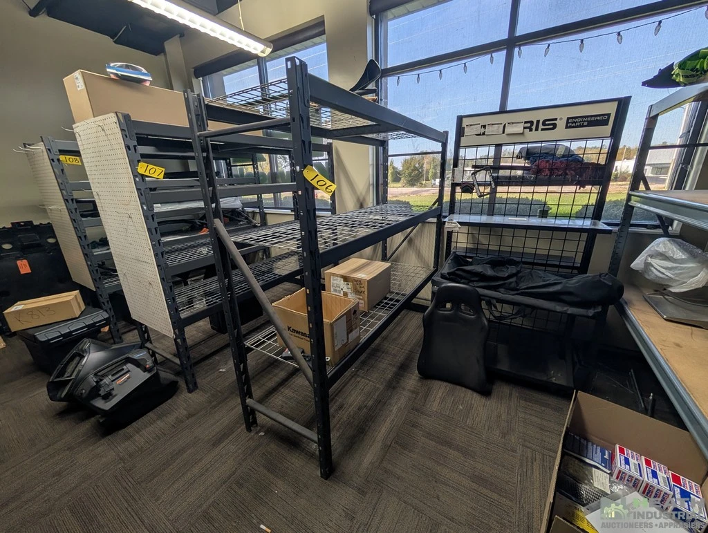 Used _UNKNOWN_ HD ADJUSTABLE SHELVING UNIT 77 IN X 26 IN X 6 FT Racks/Shelving Illinois US | Heath Industrial Auction Services #1546831