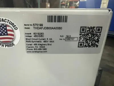 New | in-Stock 2026 CONAIR TW-E3 Temperature Controls Massachusetts US | Absolute Machinery #1364711