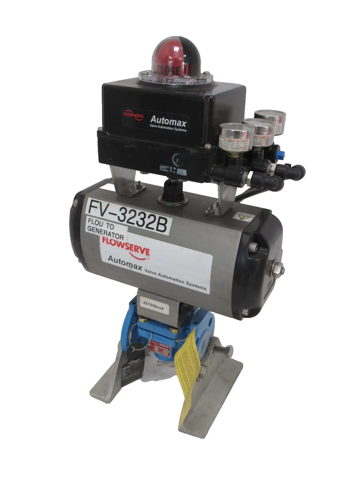 NEW FLOWSERVE 1-T4E-11E11D933NW ACTUATOR VALVE 1" B115S10 APEX 8000