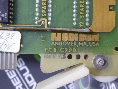 Gould Modicon C220 Control Board Rev. F3 Used