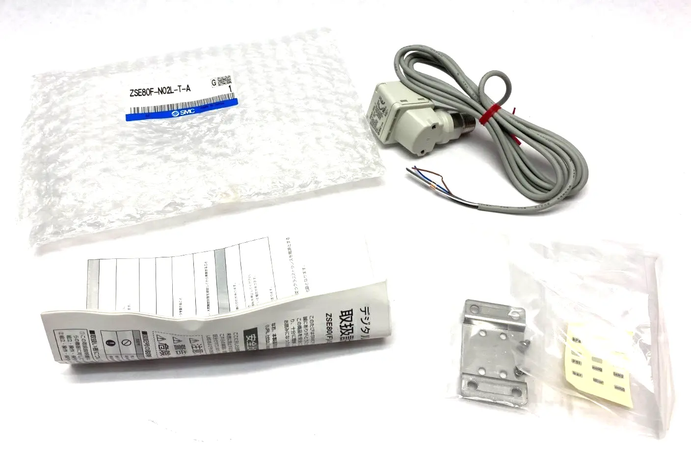New | in-Stock SMC Digital Pressure Switch Assembly ZSE80 Series Pressure Switches Michigan US | Maverick Industrial Sales #1494877