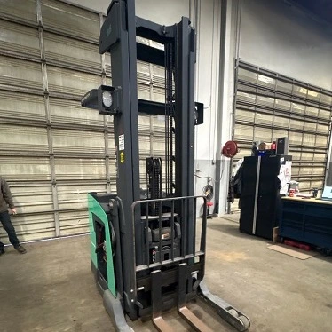 Used 2017 MITSUBISHI ESR15N Narrow Aisle Forklifts Oregon US | Leavitt Machinery #1443653