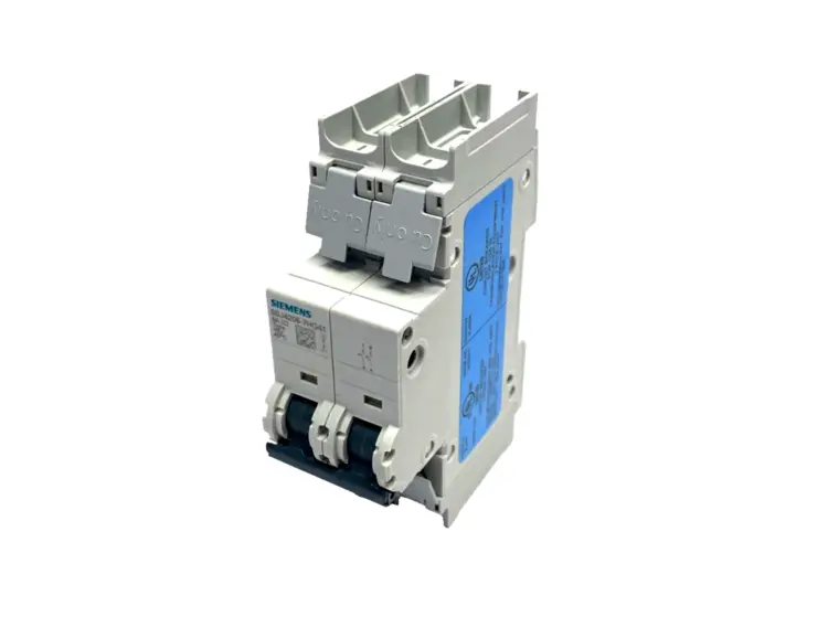 Used SIEMENS MINIATURE CIRCUIT BREAKER 240V 14KA, 2P, TRIP C, 6A Circuit Breakers | Maverick Industrial Sales #1104588