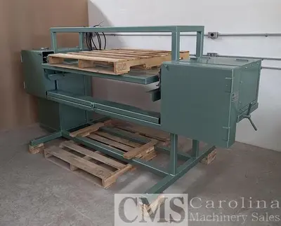 USED CUSTOM BUILT 60" PALLET BAND SAW DISMANTLER