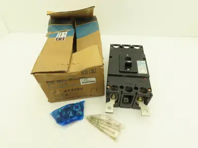 Fuji Electric EA402A  2-Pole Auto Circuit Breaker 300A 600VAC 250VDC 2-Pole