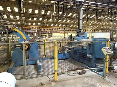 USED CBM SANDWICH PANEL LINE / MANNI & CANNON