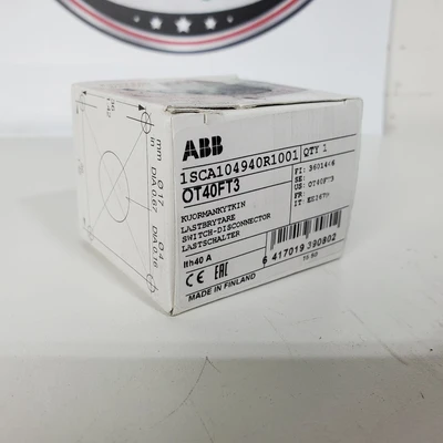 New | in-Stock ABB OT40FT3 1SCA104940R1001 Disconnects California US | American Industrial Supply Co. #1377097
