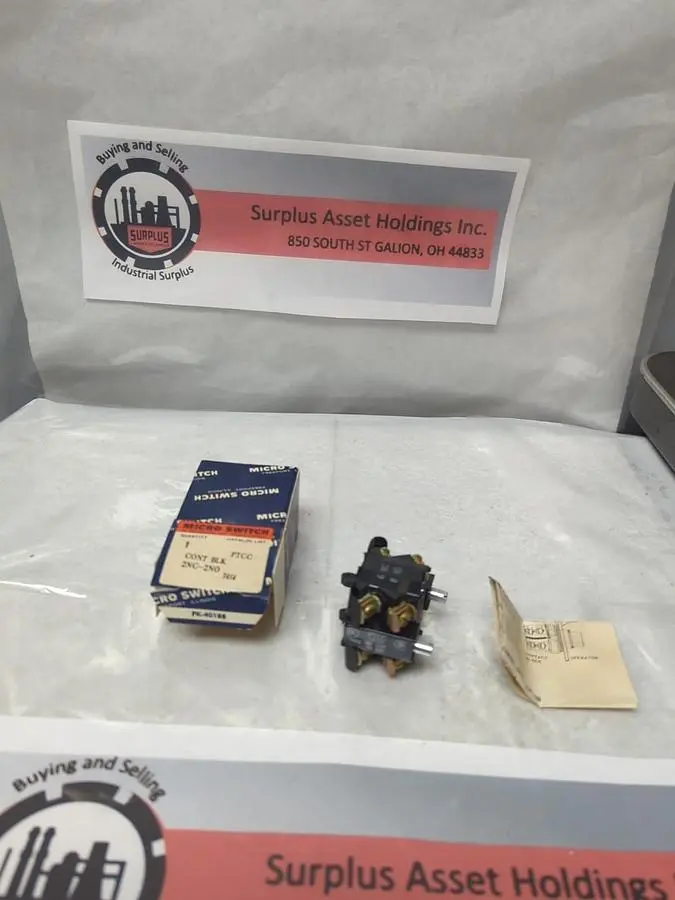 New | in-Stock HONEYWELL PTCC Contact Blocks Ohio US | Surplus Asset Holdings #1227707