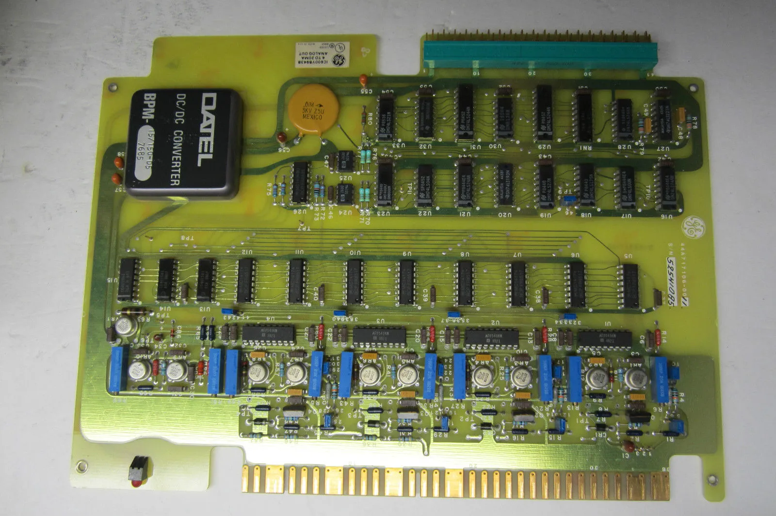 USED GENERAL ELECTRIC IC600YB943B PC BOARD