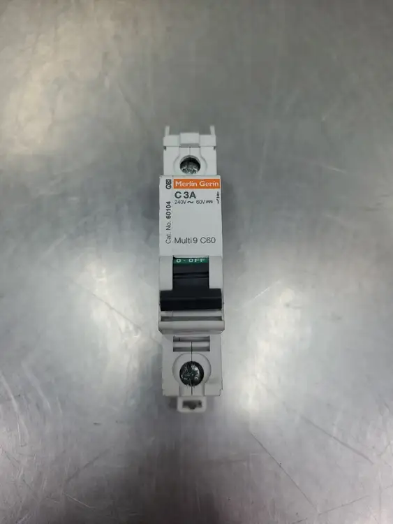 Used Merlin Gerin C3A Multi9 C60 Circuit Breaker, 3A, 240VAC/60VDC (60104) Circuit Breakers South Carolina US | Palmetto Automation #1151469