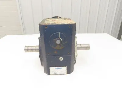 Leeson H6320167 Gearbox 50:1 Reducer 35rpm 1.73Hp Dual Output 56 Frame