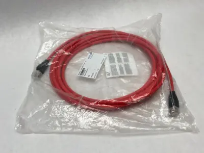 New | in-Stock BOSCH REXROTH SERCOS III BUS CABLE 4-PIN STRAIGHT RKB0021/005,0 Cable & Wire | Maverick Industrial Sales #1104152
